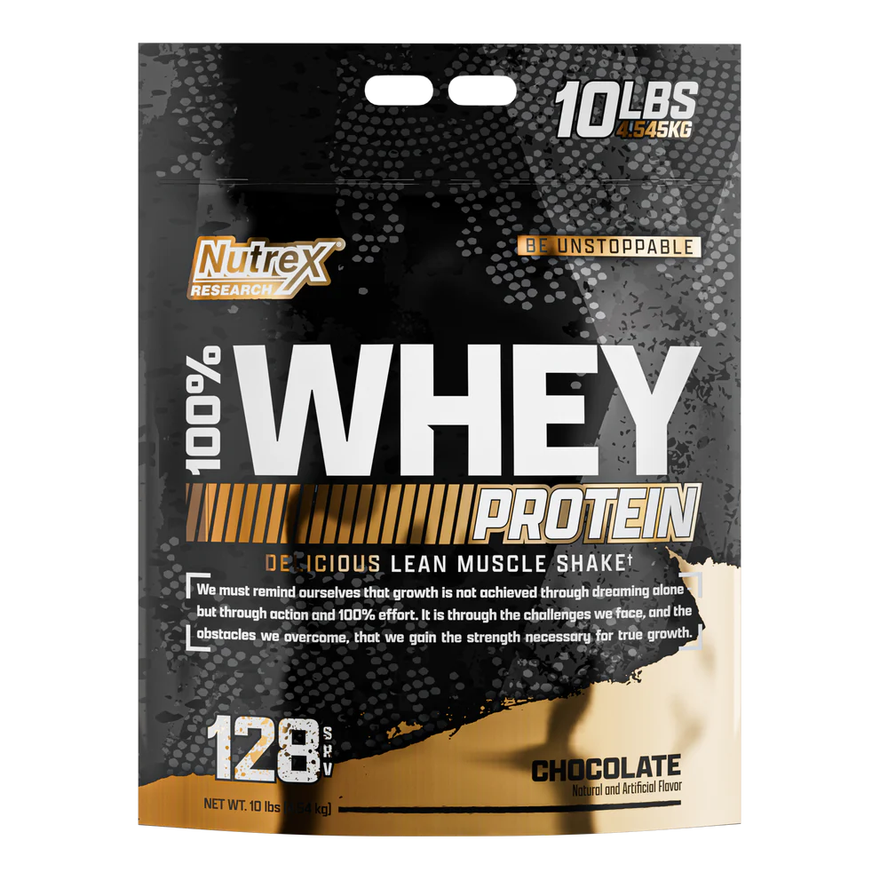 100% Whey Protein Nutrex, 10LBS 134-128sv.