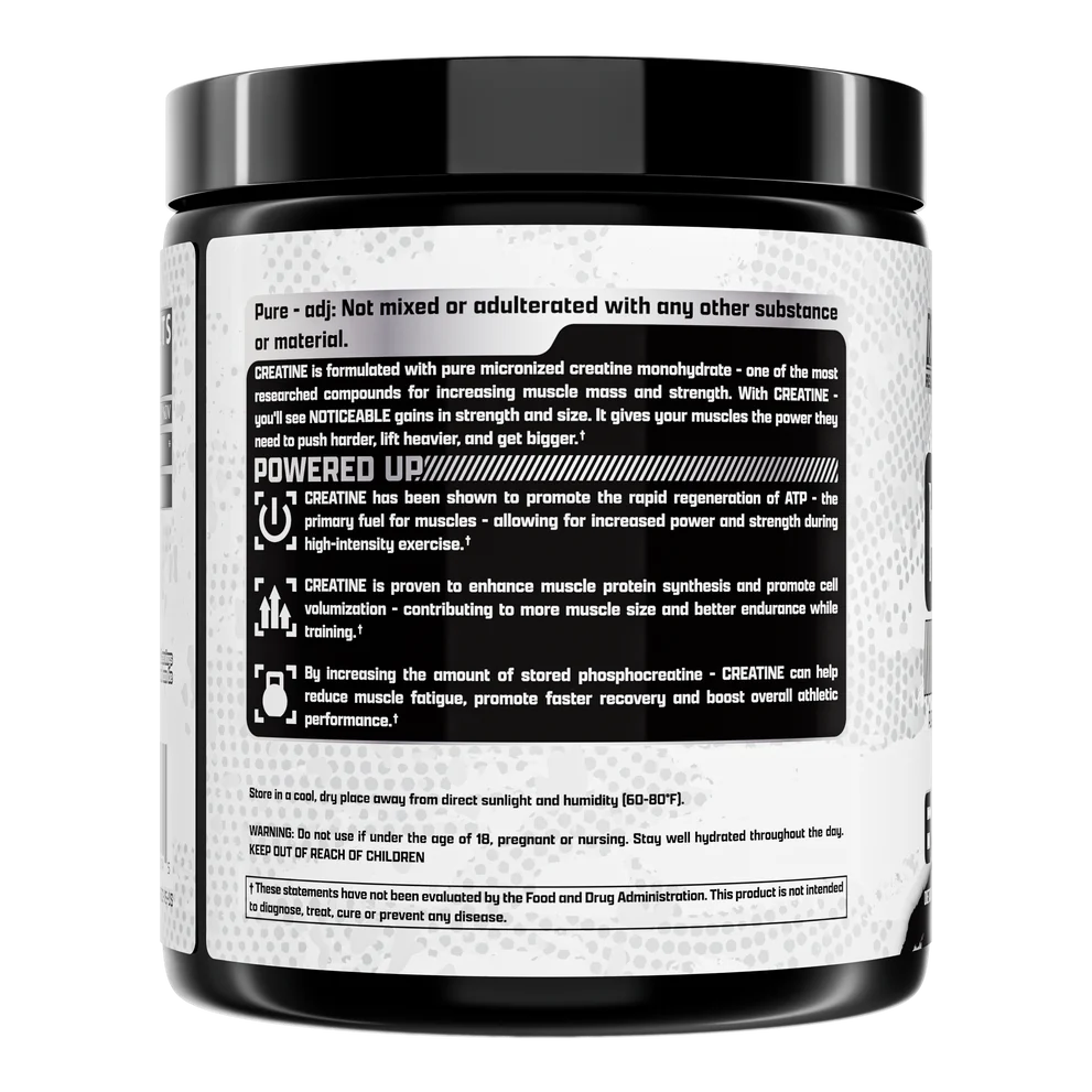 Creatina Nutrex, 60 Servicios.