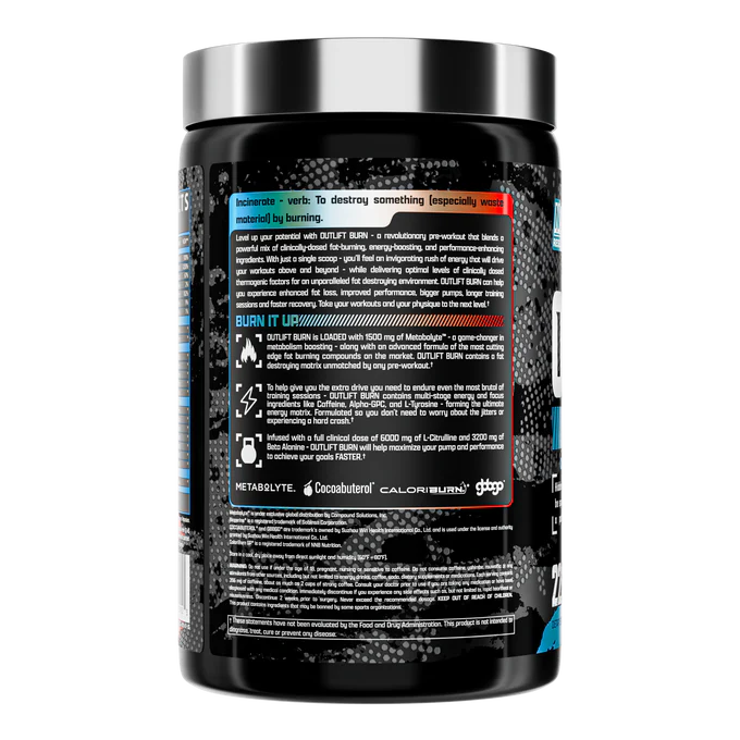 Outlift Burn Nutrex, 22/44 Servicios.