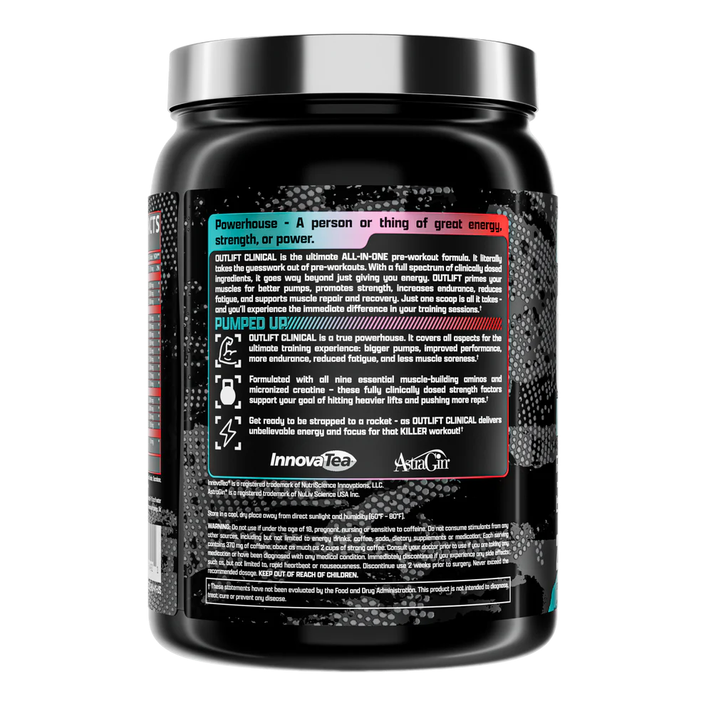 Outlift Clinical Nutrex, 22 Servicios.