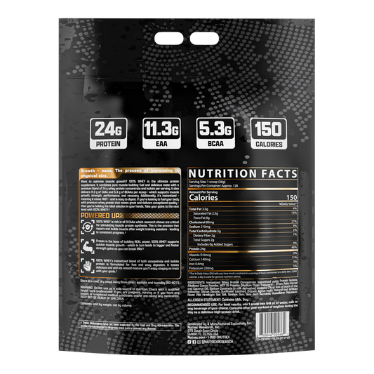100% Whey Protein Nutrex, 10LBS 134-128sv.