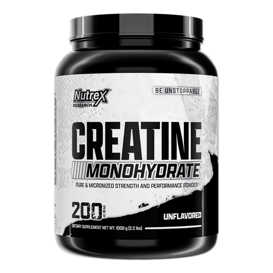 Creatina Nutrex, 200 Servicios.