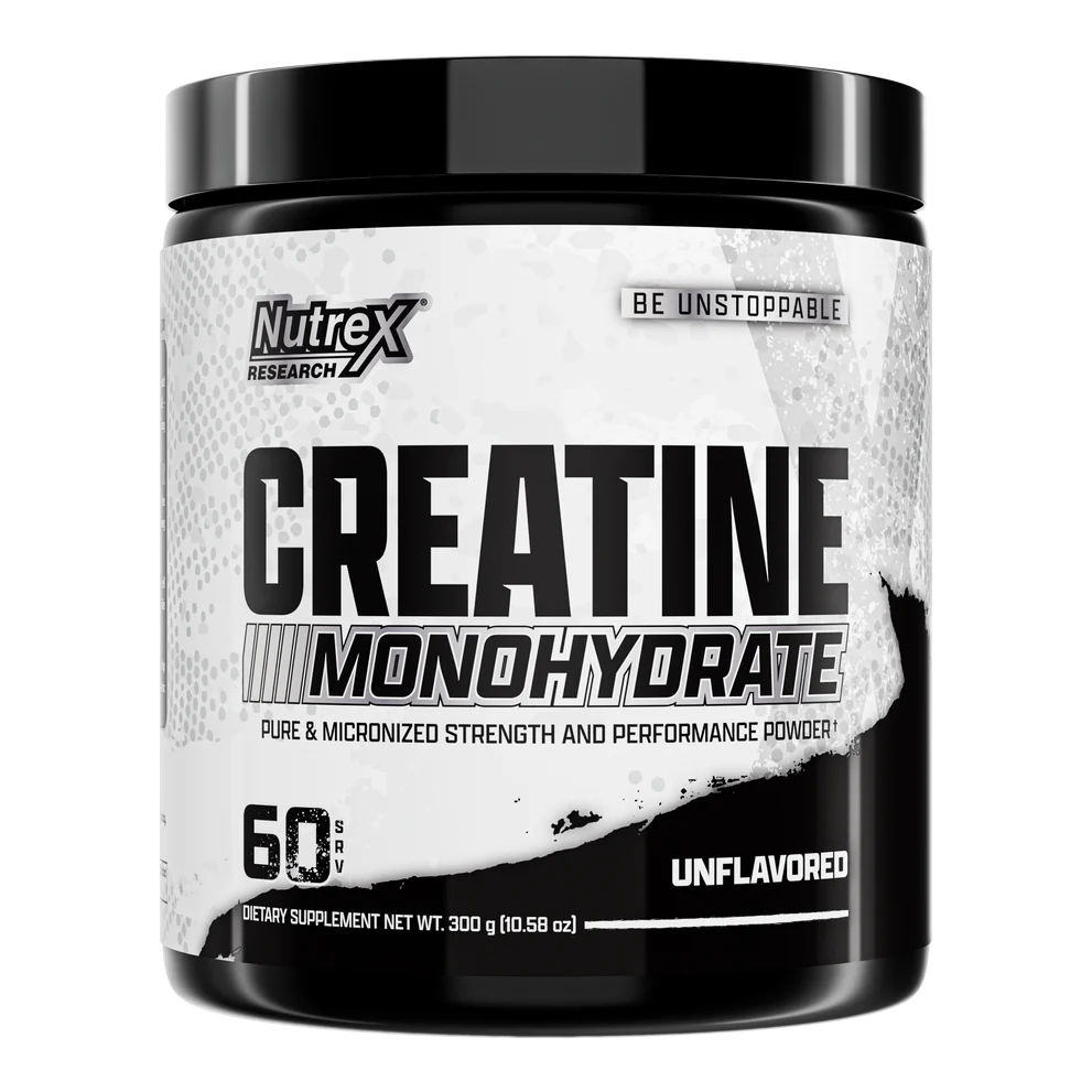 Creatina Nutrex, 60 Servicios.