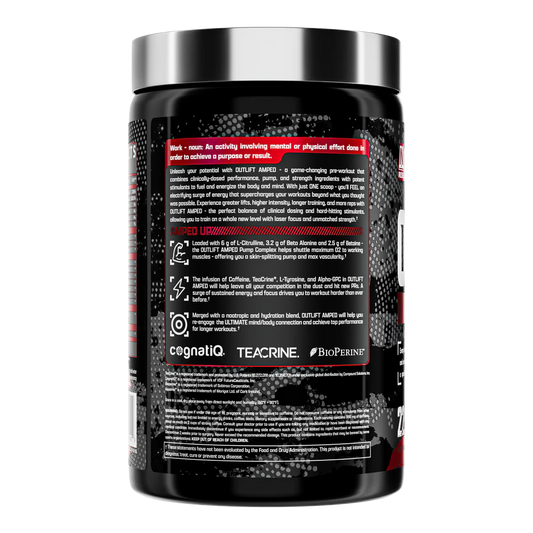 Outlift Amped Nutrex, 22 Servicios.