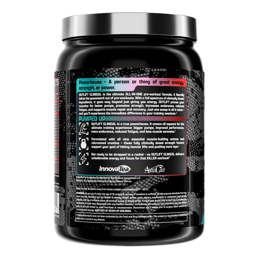 Outlift Clinical Nutrex, 22 Servicios.