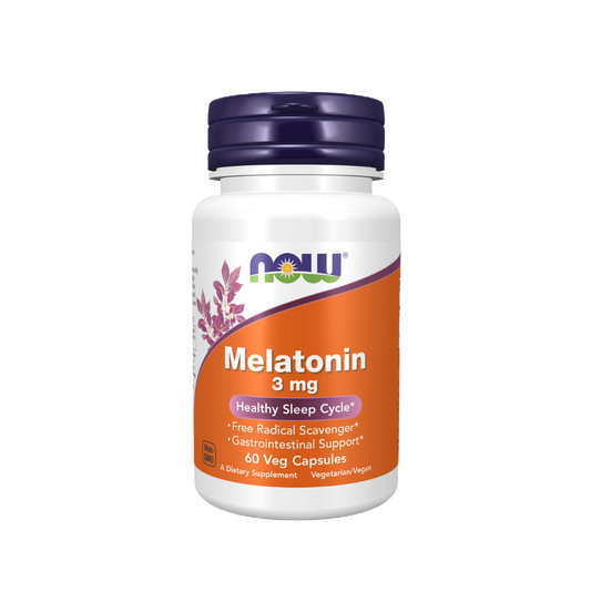 Melatonina Now, 3mg 60 Capsulas.