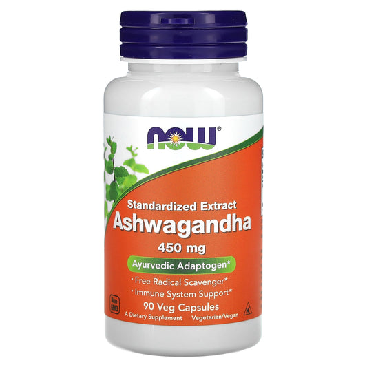 Ashwaghanda Now, 90 Capsulas.